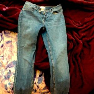 H&M jeans size 6 high waist skinny jeans NWOT